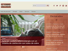 Tablet Screenshot of el-cobre-crea-hogar.es